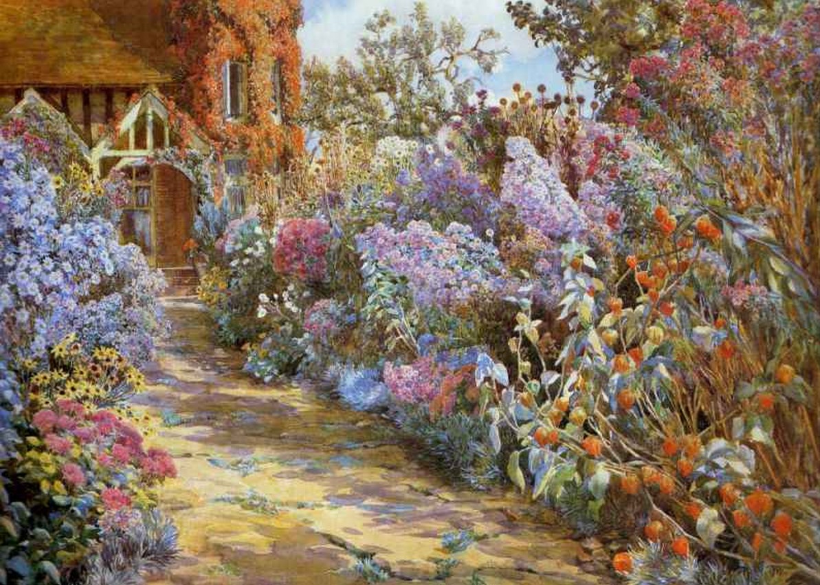  Беатрис Парсонс . Цветущий дивный сад
